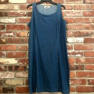 RedHead Denim Dress/Jumper Vintage from the 90's Size XL *runs small*
